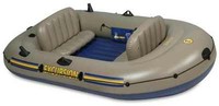 Intex  Excursion  3 PERSONEN  Schlauchboot 68319 Grau/Gelb