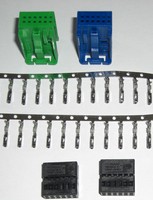 Most Quadlock Buchsen Set 2 x 12 polig für FAKRA mit 24 MQS Kontakte ISO VW AUDI