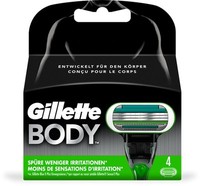 Gillette Body Rasierklingen 4er Pack Original Klingen neu/OVP