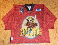 Augsburg Panther Celtic Trikot - #69 Harald Birk - München - Kaufbeuren - Berlin