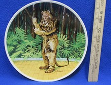 Wizard of Oz Collectors Plate Cowardly Lion If I Were King J Auckland Knowles