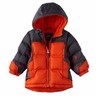 PACIFIC TRAIL® Toddler Boys' 3T Orange Colorblock Hooded Puffer Jacket *NWT $65