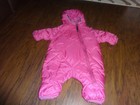 REI 3MO 3M 3 MONTHS PURPLE DOWN SNOWSUIT