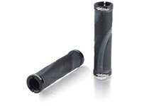 XLC Fahrrad Lenker Griffe Sport bo GR-S23 schwarz/grau, mit Schraubensicherung