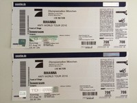 2 x Front of Stage, Rihanna Anti World Tour 2016 in München