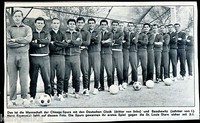 Chicago Spurs--Mannschaftsfoto--Fussball-Zeitungsausschnitt von 1967-