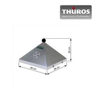 Barbecuehaube o. Thermometer BRH3535  Brathaube für Thüros I aus Edelstahl Haube