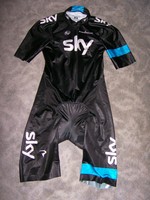 Original Rapha Team SKY Aero Einteiler / Zeitfahranzug / Skinsuit