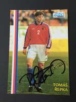 TOMAS REPKA  (46 LS TSCHECHIEN) original  signed Autogrammkarte 10x15 
