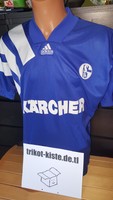 FC Schalke 04 Trikot Kärcher 1994/95 MATCHWORN L XL adidas  Jersey Maglia Shirt
