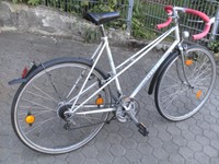 Altes Rennrad Peugeot Carbolite 103 Damenrennrad 