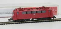  Fleischmann piccolo N 7327 Elektrolok BR 141 414-3 rot der DB in OVP (JL1454)