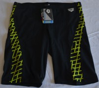 Arena Training BACH  Jammer Badeshorts Badehose Gr. 8  waternity schwarz/pist..