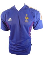 HERREN ADIDAS FRANKREICH 2002-2004 TRIKOT GR L DOUBLE LAYER EM 2016 