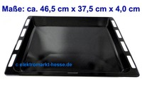 Siemens Original Kombi-Backblech emailliert 465x375x40mm, Fettpfanne