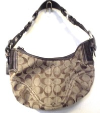 braided coach hobo