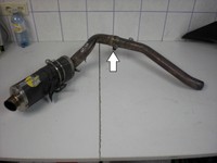 Auspuff Endtopf Schalldämpfer Leovince ZX6 ZX636 RR Bj:05-