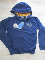 CAMP DAVID SWEATJACKE JACKE GR. 140 dunkelblau NEU mit Etikett 
