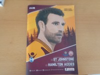 Stadionheft FC Motherwell Spieltagsmagazine Schals Fussball Fanzine