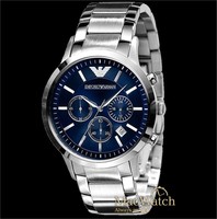 Emporio Armani Herren Uhr AR2448 Chronograph Klassik NEU OVP