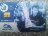 FC Schalke 04 S04 Knappenkarte UEFA Cup Sieger 1997