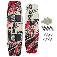 CROSSOVER KITEBOARD 2016 ~ F2 RIDE 138 x 40 CM + F2 PADSET + FINNEN + HANDLE