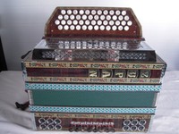 STEIRISCHE  HARMONIKA   ZUPAN    ALPE  IV D      3-chörig !!     Sonderangebot  