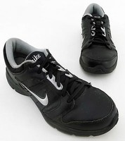 Sneaker Nike Schnürer Halbschuhe Kunstleder Textil schwarz  Gr. 38