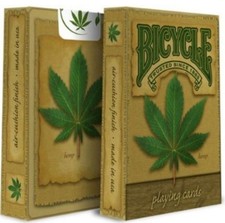 2 Decks Bicycle Hemp Standard Poker Playing Cards Sealed New In Box