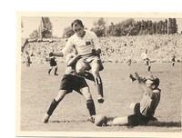 Kosmos Zigarettenbilder; Bild Nr. 17: Offenbach - HSV 3:2