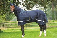  HKM Fliegendecke mit Halsteil mit Bauchlatz Ekzemer Gr.115,125,135,145,155,165