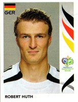 4  x Panini - Fußball  WM  2006  -   Huth  - Deutschland - ungeklebt