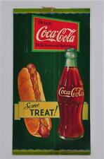1930's Scarce Coca Cola & Hot Dog Foldout Sign. Lot 1683