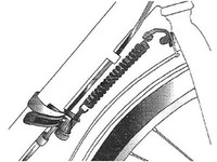  Fahrrad Lenkungsdämpfer für  Federgabeln 