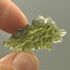 Besednice moldavite hedgehog natural rare piece 24.75cts = 4.95g BESED058