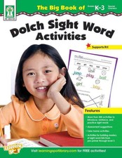 NEW Big Book of Dolch Sight Word Activities, Grades K-3/Special Learners by Keit