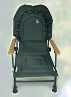 Behr Stuhl Exclusiv mit Armlehne Carpchair Karpfenstuhl Angelstuhl