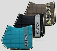 Eskadron Schabracke Big Square Stripes, cyan, caviar, Next Generation * AKTION *