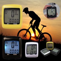 Fahrradtacho Kilometerzähler Fahrradcomputer Rad Bike Fahrrad Tacho kabellos Neu