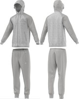 ADIDAS►TREND JOGGER JOGGINGANZUG TRAININGSANZUG BAUMWOLLE GRAU CLIMA ►M- XXL►NEU