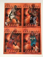 1997/98 Flair - Hardwood Leader - 4 different Cards