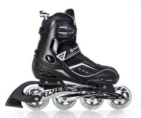 Inlineskates Inliner Raven Total Black verstellbar 36-39, 40-43, 43-46 - Neu!