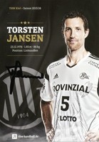 Torsten Jansen   THW Kiel 2015/2016 Handball  Autogrammkarte signiert - 264392