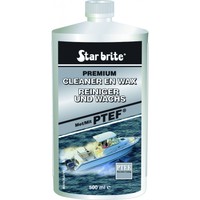(45,80 €/Liter) Star brite Cleaner & Wax - Reiniger und Wachs mit PTEF - 500 ml