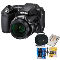NIKON COOLPIX L840 SCHWARZ + 32GB  + LG + AKKUS + TASCHE DIGITALKAMERA ANGEBOT 