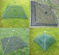 Köderfischsenke mit Fluchtrand / klassische Senke / Senkreuse / Angeln Kescher