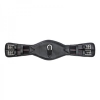 Leder-Kurzgurt soft "Comfort", Elast Kavalkade 14312 Schwarz 50 - 90 cm Kurzgurt