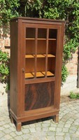 11/17/716  Bücherschrank Vitrinenschrank um 1910