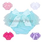 Baby Infant Girls Tulle Ruffles Chiffon Bloomers Panty Briefs Diaper Nappy Cover