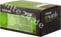 Original Lexmark Toner schwarz 70C20K0 702K